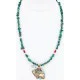 .925 Sterling Silver and 12kt Gold Filled Handmade ELK Certified Authentic Navajo Turquoise Native American Necklace 390816870628 .925 Sterling Silver and 12kt Gold Filled Handmade ELK Certified Authentic Navajo Turquoise Native American Necklace 390816870628