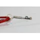 .925 Sterling Silver and 12kt Gold Filled HANDMADE Feather Certified Authentic Navajo Turquoise and Coral Native American Necklace 371102900292