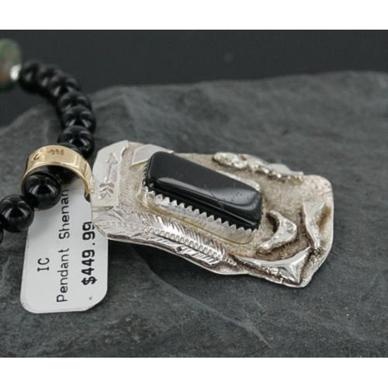 .925 Sterling Silver and 12kt Gold Filled Handmade Feather Certified Authentic Navajo Turquoise Native American Necklace 390722676199 .925 Sterling Silver and 12kt Gold Filled Handmade Feather Certified Authentic Navajo Turquoise Native American Necklace 390722676199