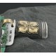 .925 Sterling Silver and 12kt Gold Filled Handmade FLOWER Certified Authentic Navajo Native American Necklace 370924167930 .925 Sterling Silver and 12kt Gold Filled Handmade FLOWER Certified Authentic Navajo Native American Necklace 370924167930