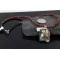 .925 Sterling Silver and 12kt Gold Filled Handmade FLOWER Certified Authentic Navajo Turquoise Native American Necklace 390744522117