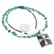 .925 Sterling Silver and 12kt Gold Filled Handmade FLOWER Certified Authentic Navajo Turquoise Native American Necklace 390775861880 .925 Sterling Silver and 12kt Gold Filled Handmade FLOWER Certified Authentic Navajo Turquoise Native American Necklace 390775861880