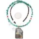 .925 Sterling Silver and 12kt Gold Filled Handmade INDIAN Certified Authentic Navajo Turquoise Native American Necklace 390824811801 .925 Sterling Silver and 12kt Gold Filled Handmade INDIAN Certified Authentic Navajo Turquoise Native American Necklace 390824811801