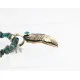 .925 Sterling Silver and 12kt Gold Filled Handmade INDIAN Certified Authentic Navajo Turquoise Native American Necklace 390840253671 .925 Sterling Silver and 12kt Gold Filled Handmade INDIAN Certified Authentic Navajo Turquoise Native American Necklace 390840253671