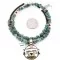 .925 Sterling Silver and 12kt Gold Filled Handmade KACHINA Certified Authentic Navajo Spiny Oyster Native American Necklace 371050081167