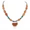 .925 Sterling Silver Butterfly Certified Authentic Navajo Natural Turquoise Agate Hematite Native American Necklace 750209-2 .925 Sterling Silver Butterfly Certified Authentic Navajo Natural Turquoise Agate Hematite Native American Necklace 750209-2