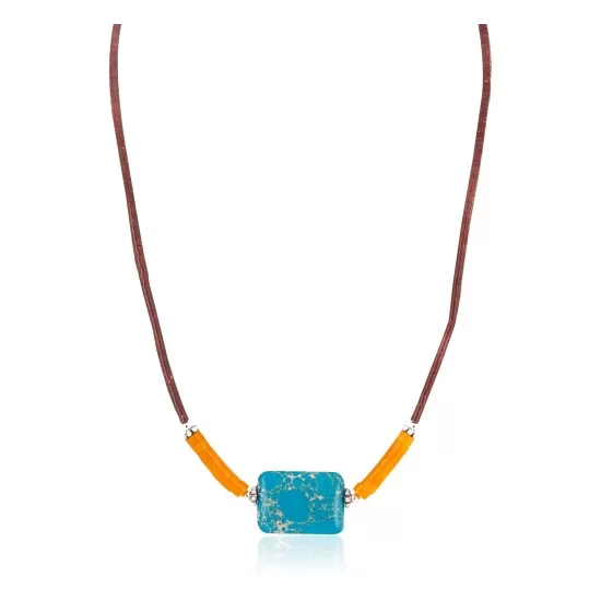 .925 Sterling Silver Certified Authentic Navajo Heishi Native American Necklace 750233 .925 Sterling Silver Certified Authentic Navajo Heishi Native American Necklace 750233