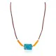 .925 Sterling Silver Certified Authentic Navajo Heishi Native American Necklace 750233 .925 Sterling Silver Certified Authentic Navajo Heishi Native American Necklace 750233