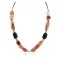 .925 Sterling Silver Certified Authentic Navajo Natural Carnelian Black Onyx Native American Necklace 750247 .925 Sterling Silver Certified Authentic Navajo Natural Carnelian Black Onyx Native American Necklace 750247