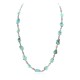 .925 Sterling Silver Certified Authentic Navajo Natural Charoite and Turquoise Native American Necklace 15205-8 .925 Sterling Silver Certified Authentic Navajo Natural Charoite and Turquoise Native American Necklace 15205-8