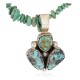 .925 Sterling Silver Certified Authentic Navajo Natural Turquoise Coral Native American Necklace 15040-23-790102 .925 Sterling Silver Certified Authentic Navajo Natural Turquoise Coral Native American Necklace 15040-23-790102