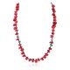 .925 Sterling Silver Certified Authentic Navajo Natural Turquoise Coral Native American Necklace 750232-4 .925 Sterling Silver Certified Authentic Navajo Natural Turquoise Coral Native American Necklace 750232-4