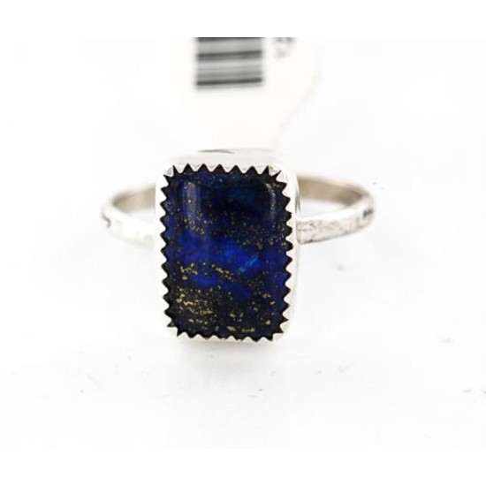 .925 Sterling Silver Handmade Certified Authentic Navajo Arrowhead Lapis Lazuli Native American Ring 390839618670 .925 Sterling Silver Handmade Certified Authentic Navajo Arrowhead Lapis Lazuli Native American Ring 390839618670