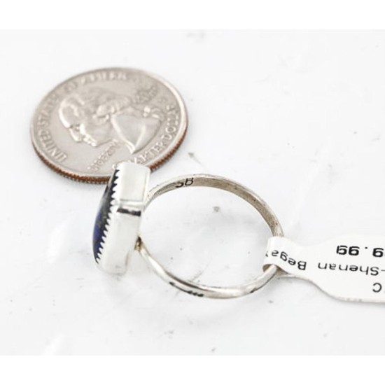 .925 Sterling Silver Handmade Certified Authentic Navajo Arrowhead Lapis Lazuli Native American Ring 390839618670 .925 Sterling Silver Handmade Certified Authentic Navajo Arrowhead Lapis Lazuli Native American Ring 390839618670
