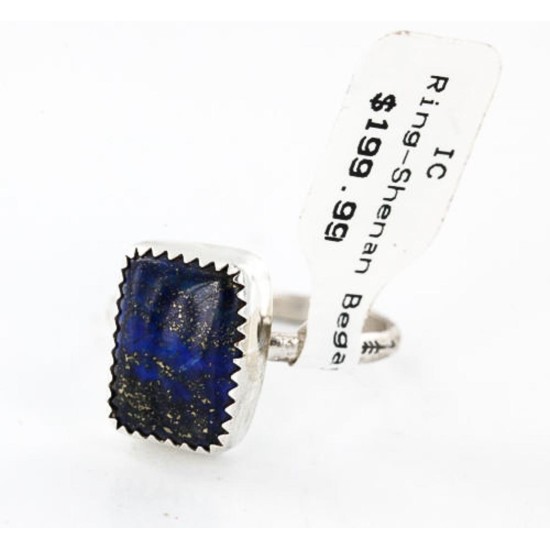 .925 Sterling Silver Handmade Certified Authentic Navajo Arrowhead Lapis Lazuli Native American Ring 390839618670 .925 Sterling Silver Handmade Certified Authentic Navajo Arrowhead Lapis Lazuli Native American Ring 390839618670
