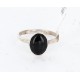.925 Sterling Silver Handmade Certified Authentic Navajo Black Onyx Native American Ring  371041730514