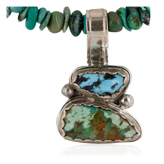 .925 Sterling Silver Handmade Certified Authentic Navajo Coral Turquoise Native American Necklace 16023-6-1601-11 .925 Sterling Silver Handmade Certified Authentic Navajo Coral Turquoise Native American Necklace 16023-6-1601-11