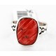.925 Sterling Silver Handmade Certified Authentic Navajo Natural Spiny Oyster Native American Ring 371058264817 .925 Sterling Silver Handmade Certified Authentic Navajo Natural Spiny Oyster Native American Ring 371058264817
