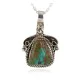 .925 Sterling Silver Handmade Certified Authentic Navajo Natural Turquoise Native American Necklace 12816 .925 Sterling Silver Handmade Certified Authentic Navajo Natural Turquoise Native American Necklace 12816