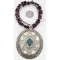 .925 Sterling Silver Handmade Certified Authentic Navajo Turquoise Purple Spiny Oyster Native American Necklace 390829391592