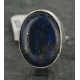 .925 Sterling Silver Handmade Certified Authentic Navajo Silver Natural Lapis Native American Ring  390684360720