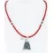 .925 Sterling Silver Handmade Certified Authentic Navajo SPIDER WEB Turquoise and CORAL Native American Necklace 371058533600 .925 Sterling Silver Handmade Certified Authentic Navajo SPIDER WEB Turquoise and CORAL Native American Necklace 371058533600