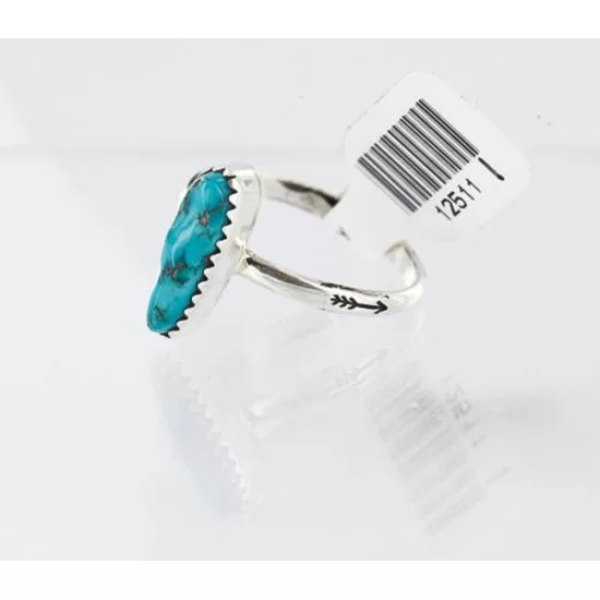 .925 Sterling Silver Handmade Certified Authentic Navajo Turquoise Arrow Native American Ring 371046469273 .925 Sterling Silver Handmade Certified Authentic Navajo Turquoise Arrow Native American Ring 371046469273