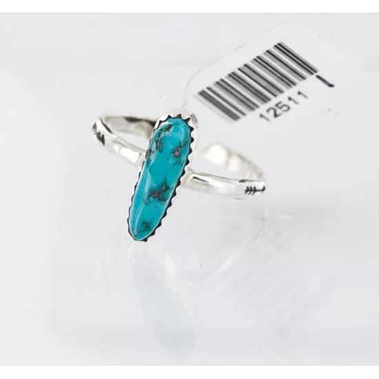 .925 Sterling Silver Handmade Certified Authentic Navajo Turquoise Arrow Native American Ring 371046469273 .925 Sterling Silver Handmade Certified Authentic Navajo Turquoise Arrow Native American Ring 371046469273