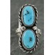 .925 Sterling Silver Handmade Certified Authentic Navajo Turquoise Native American Ring 370922333897 .925 Sterling Silver Handmade Certified Authentic Navajo Turquoise Native American Ring 370922333897