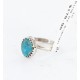 .925 Sterling Silver Handmade Certified Authentic Navajo Turquoise Native American Ring  371043589148