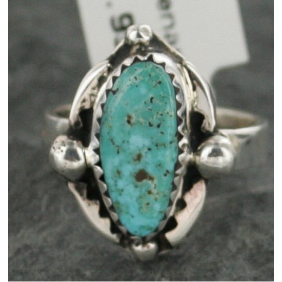 .925 Sterling Silver Handmade Certified Authentic Navajo Turquoise Native American Ring 390683030780 .925 Sterling Silver Handmade Certified Authentic Navajo Turquoise Native American Ring 390683030780