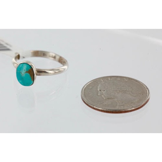 .925 Sterling Silver Handmade Certified Authentic Navajo Turquoise Native American Ring 390744975105 .925 Sterling Silver Handmade Certified Authentic Navajo Turquoise Native American Ring 390744975105