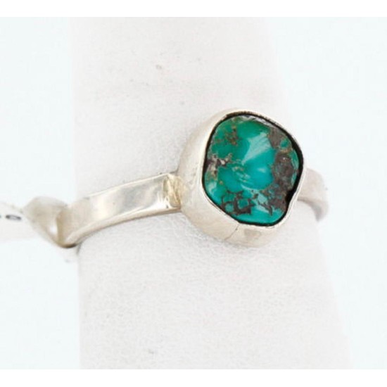 .925 Sterling Silver Handmade Certified Authentic Navajo Turquoise Native American Ring 390746022622 .925 Sterling Silver Handmade Certified Authentic Navajo Turquoise Native American Ring 390746022622