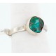 .925 Sterling Silver Handmade Certified Authentic Navajo Turquoise Native American Ring  390746022622