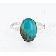 .925 Sterling Silver Handmade Certified Authentic Navajo Turquoise Native American Ring  390816823557