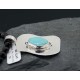 .925 Sterling Silver Sterling Handmade Certified Authentic Navajo Turquoise Native American Necklace 390680576485 .925 Sterling Silver Sterling Handmade Certified Authentic Navajo Turquoise Native American Necklace 390680576485