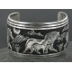 .925 Sterling Silver Sterling Handmade Horse Certified Authentic Navajo Storyteller Native American Bracelet 390673566471 .925 Sterling Silver Sterling Handmade Horse Certified Authentic Navajo Storyteller Native American Bracelet 390673566471