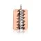 Bear .925 Sterling Silver Pure Copper Certified Authentic Handmade Navajo Native American Pendant 17033