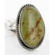 Handmade Certified Authentic Signed Navajo .925 Sterling Silver Natural Turquoise Native American Ring  16445