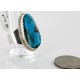 Handmade Certified Authentic Navajo .925 Sterling Silver Natural Turquoise Native American Ring  16929