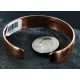 Handmade Certified Authentic Navajo Pure .925 Sterling Silver and Copper Native American Bracelet 12751 Handmade Certified Authentic Navajo Pure .925 Sterling Silver and Copper Native American Bracelet 12751