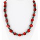 Certified Authentic Navajo .925 Sterling Silver Natural Turquoise Coral Native American Necklace 15998 Certified Authentic Navajo .925 Sterling Silver Natural Turquoise Coral Native American Necklace 15998