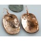Handmade Certified Authentic Navajo Handstamped Real Handmade Copper Native American Earrings 16976-1 Handmade Certified Authentic Navajo Handstamped Real Handmade Copper Native American Earrings 16976-1