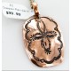 Handmade Certified Authentic Navajo Handstamped Real Handmade Copper Pendant Native American Necklace 16975-2