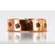 Handmade Certified Authentic Navajo Pure Copper Native American Ring  16980-15