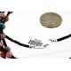 Certified Authentic 3 Strand Navajo .925 Sterling Silver Natural Turquoise Pink Agate and Heishi Native American Necklace 25246-4 Certified Authentic 3 Strand Navajo .925 Sterling Silver Natural Turquoise Pink Agate and Heishi Native American Necklace 25246-4