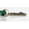 $590 12kt Gold Filled And .925 Sterling Silver Handmade KOKOPELI Certified Authentic Navajo Natural Turquoise Native American Necklace 15000-9 $590 12kt Gold Filled And .925 Sterling Silver Handmade KOKOPELI Certified Authentic Navajo Natural Turquoise Native American Necklace 15000-9