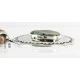 Large HANDMADE Certified Authentic Navajo .925 Sterling Silver Turquoise Graduated Melon Shell Native American Necklace 15971