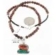 Handmade Certified Authentic Navajo .925 Sterling Silver Natural Spiny Oyster And Turquoise Native American Necklace 15926 Handmade Certified Authentic Navajo .925 Sterling Silver Natural Spiny Oyster And Turquoise Native American Necklace 15926