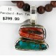 Handmade Certified Authentic Navajo .925 Sterling Silver Natural Spiny Oyster And Turquoise Native American Necklace 15926